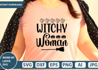 witchy woman SVG Vector for t-shirt