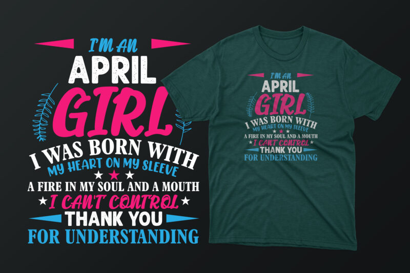 12 Month t shirt design bundle / I’m a january girl / I’m a february girl / I’m a march girl / 12 month t shirt eps svg pdf png t shirt / Women t shirt /