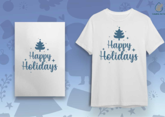 Happy Holiday Gift Ideas Diy Crafts Svg Files For Cricut, Silhouette Sublimation Files