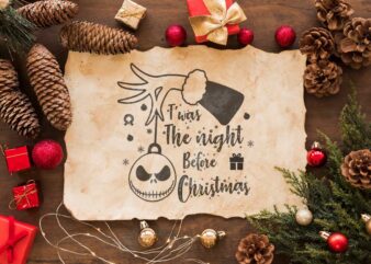 Twas The Night Before Christmas Gift Diy Crafts Svg Files For Cricut, Silhouette Sublimation Files t shirt designs for sale