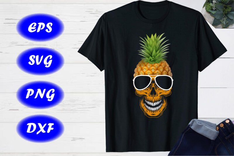 Halloween pineapple t-shirt template Funny Halloween Dad Sublimation