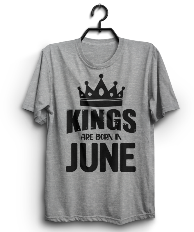 Kings are born t shirt design bundle / 12 month t shirt design bundle / 12 month name t shirt design bundle
