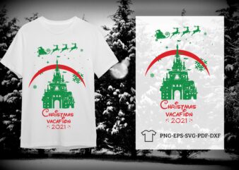 Christmas Vacation 2021 Gift Idea Diy Crafts Svg Files For Cricut, Silhouette Sublimation Files