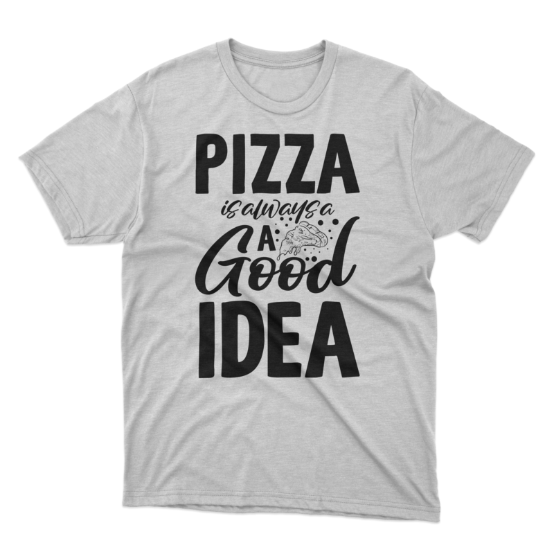 Pizza typography svg quotes design / PIzza svg tshirt/ Pizza typography slogan/ Body by pizza t shirt / A slice of heaven pizza t shirt / Pizza and friends make