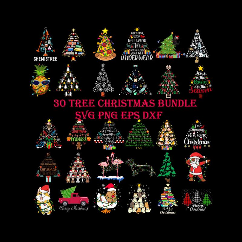 Bundle Christmas Svg, Christmas Tree Svg, Tree Christmas Svg, Christmas Svg, Santa Svg, xmas bundle, bundle xmas svg, merry christmas 2021 svg