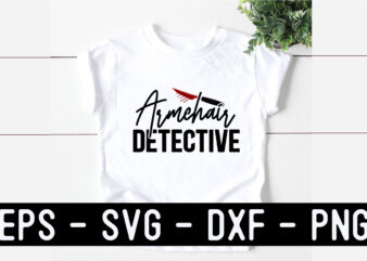 True Crime SVG T shirt Design Template