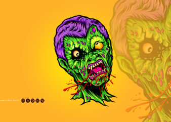 Monster Blood Horror Halloween t shirt designs for sale