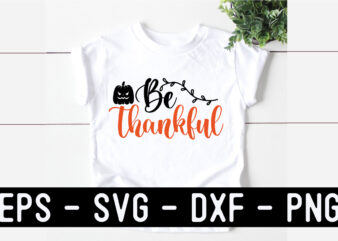 Thanksgiving SVG T shirt Design Template