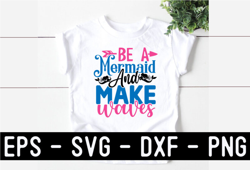 Mermaid SVG Quotes design Bundle