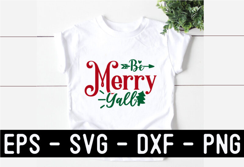 Christmas SVG T shirt Design Template