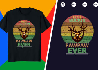 Hunting T-shirt – Best buckin pawpaw ever