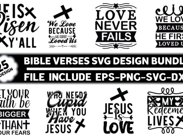 Bible verses svg design bundle