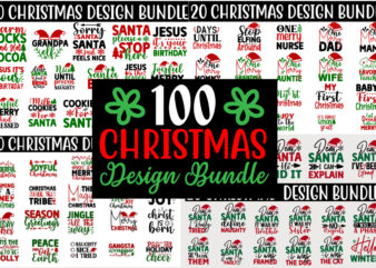 Christmas SVG T shirt Design Bundle