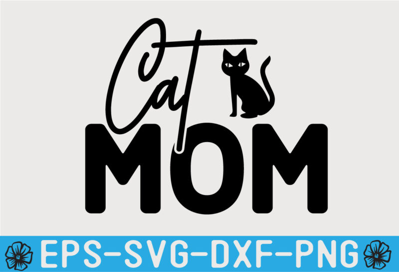 Cat SVG Quotes Design Template