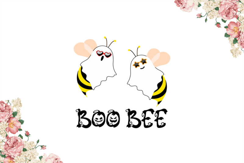 Halloween 2021, Boo Bee Party Diy Crafts Svg Files For Cricut, Silhouette Sublimation Files