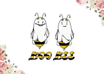 Halloween 2021, Boo Bee Couples Diy Crafts Svg Files For Cricut, Silhouette Sublimation Files graphic t shirt