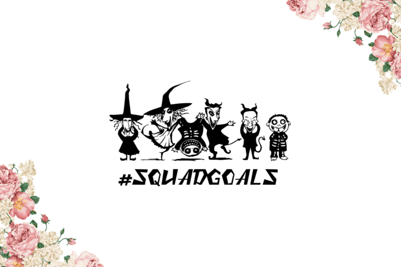 Halloween 2021 Squadgoals Diy Crafts Svg Files For Cricut, Silhouette Sublimation Files