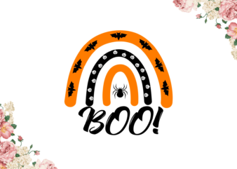 Boo Gift For Halloween Decor Diy Crafts Svg Files For Cricut, Silhouette Sublimation Files