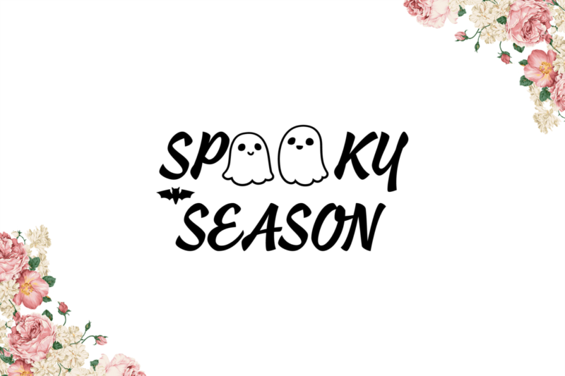 Spooky Season Diy Crafts Svg Files For Cricut, Silhouette Sublimation Files