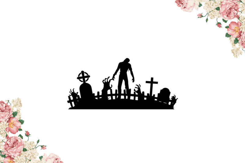 Halloween 2021, Scary Cemetery Diy Crafts Svg Files For Cricut, Silhouette Sublimation Files