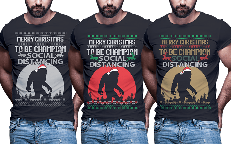 124 ugly christmas Tshirt designs bundle part2