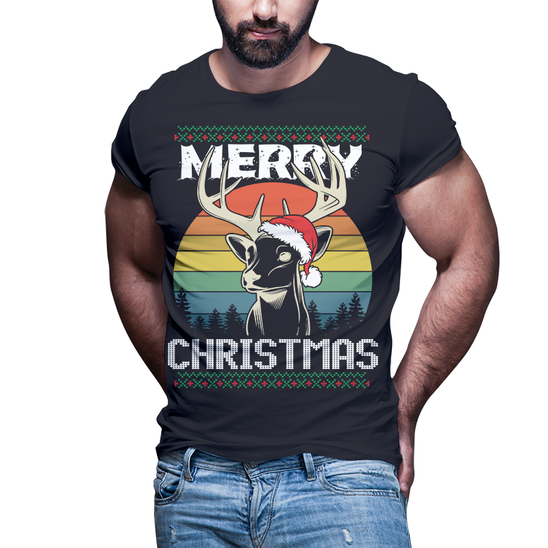 t-shirt vector 124 christmas Tshirt designs bundle for womens mens and family part2