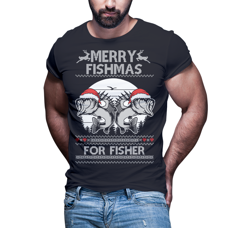 t-shirt vector 124 christmas Tshirt designs bundle for womens mens and family part2