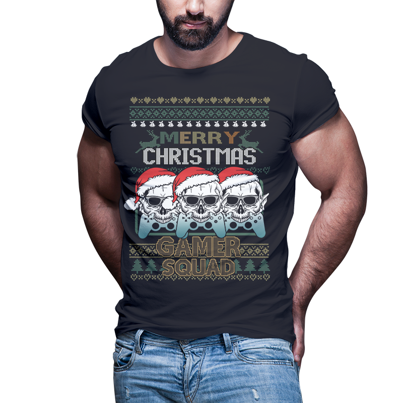t-shirt vector 124 christmas Tshirt designs bundle for womens mens and family part2