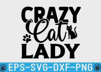 Cat SVG Quotes Design Template