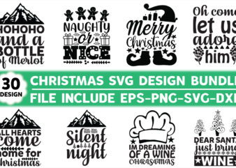 Christmas Svg Design Bundle