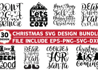 Christmas Svg Design Bundle