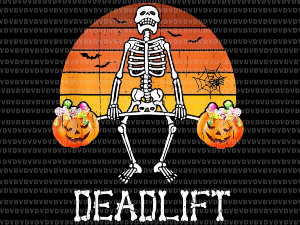 Skeleton dead lift candy buckets gym workout halloween png, skeleton dead lift png, halloween png, skeleton png t shirt template vector