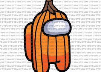 Among Us Svg, Among Halloween Pumpkin Svg, Halloween Svg, Pumpkin Svg t shirt vector