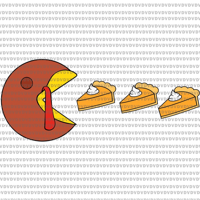Happy Thanksgiving Turkey Svg, Pumpkin Pie Svg, Thanksgiving Svg