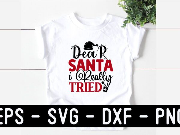 Christmas svg t shirt design template