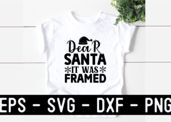Christmas SVG T shirt Design Template