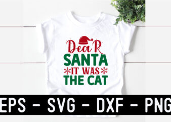 Christmas SVG T shirt Design Template