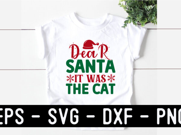 Christmas svg t shirt design template