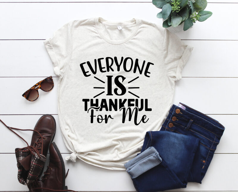 Thanksgiving SVG T shirt Design Template