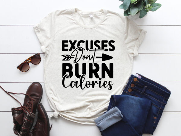 Workout svg t shirt design template