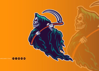 Grim Reaper Attack Illustrations