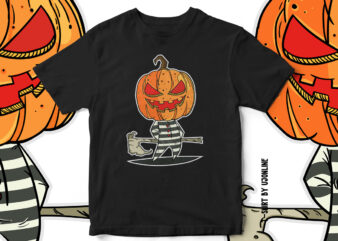 Halloween Character, Halloween T-Shirt design, funny character, Halloween, Witch, Scary, Funny Halloween t-shirt design, Pumpkin, Pumpkin Face