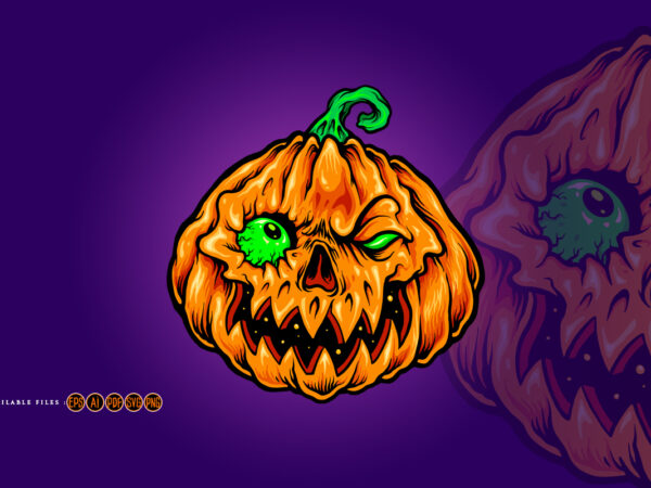 Halloween jack o lantern carving zombie pumpkins graphic t shirt