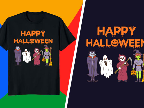 Halloween t-shirt – happy halloween