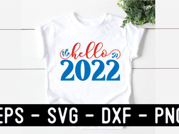 New year svg t shirt design template