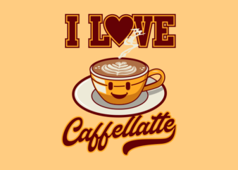 I LOVE CAFFELLATTE