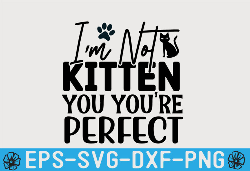 Cat SVG Quotes Design Bundle