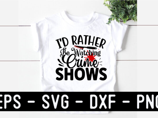 True crime svg t shirt design template