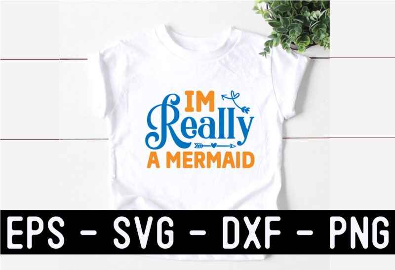 Mermaid SVG Quotes design Bundle