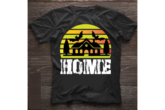 Home graphic t shirt
